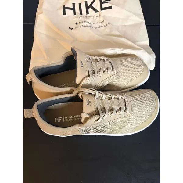 Hike Footwear Healthy Freedom Barefoot Sneakers Tan Wide Toe Box Womens 9-9.5 - Image 2