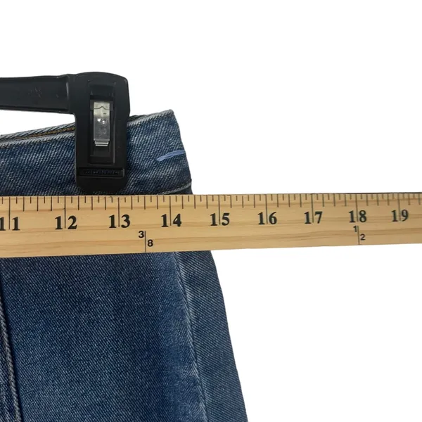 Bullhead Size‎ 27 Denim Button Mini Jean Skirt Going Out School Micro Mini - Image 3