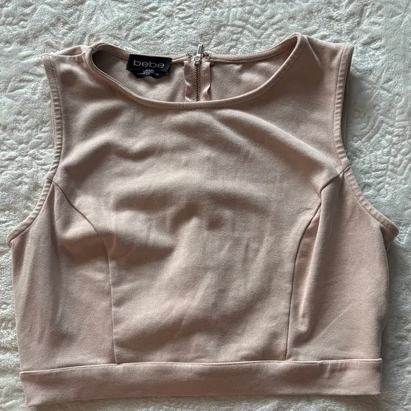 Bebe Rose Dust Crop Top - Image 5