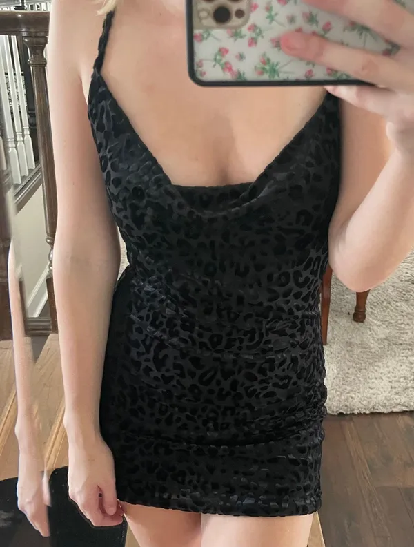 Going Out Dress Black - Image 2