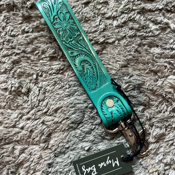 NWT Myra Bag keychain‎ wristlet Blue - Image 2