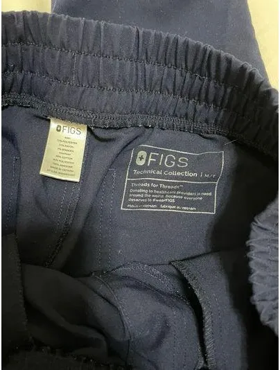 FIGS Navy Scrubs Joggers - Image 3