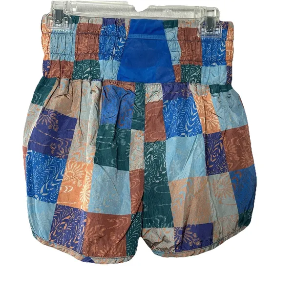 FP Movement Free People The Way Home in Cobalt‎ Combo Shorts Multicolored Medium - Image 4