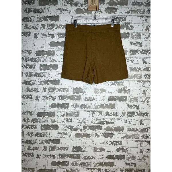 Banana republic | women tan linen blend shorts - Image 8