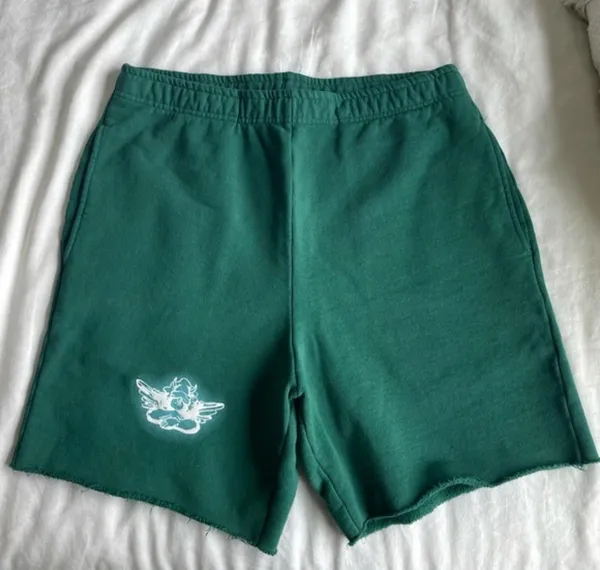 Boys Lie green sweat shorts - Image 2