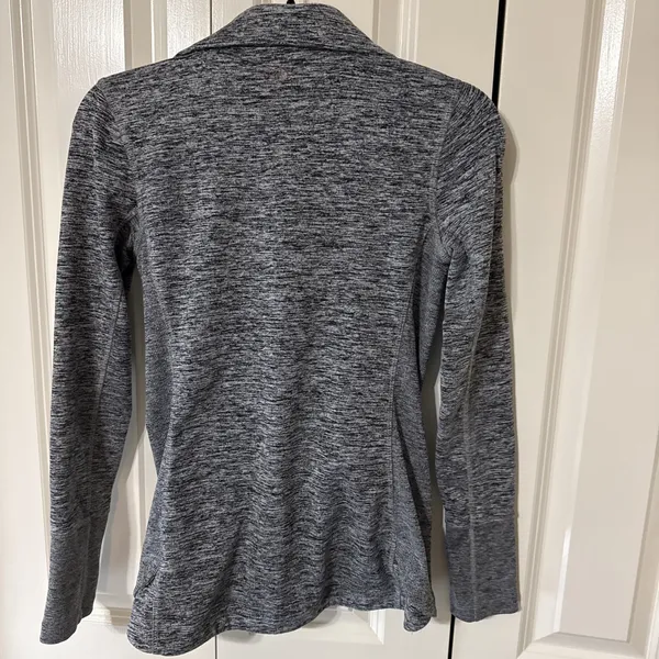 Women's Calia Heathered Gray Athletic Jacket In XS Full Zip Workout‎ Stylish - Image 3