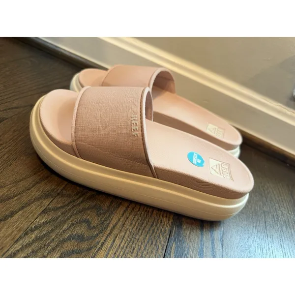 Reef Cushion Bondi Bay Lightweight Sandals Women Size 7 Cameo Rose Pink CJ5925 - Image 5