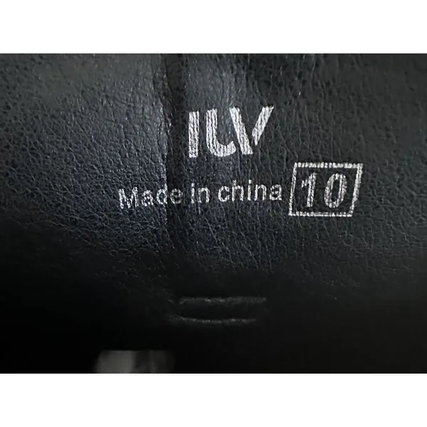 IUV Women’s Size 10 Black Leather Cowboy Cowgirl Boots Embroidered Pointy Toe - Image 13