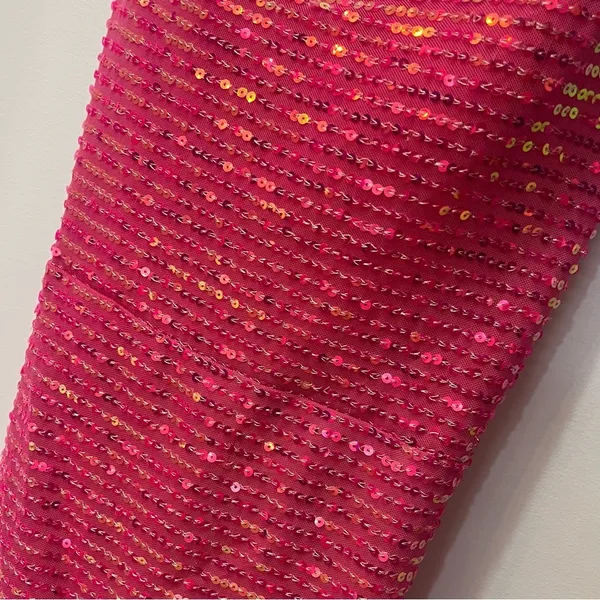NWT Blush Prom 20400 Bubblegum Short Sequin Cocktail Dress Formal Homeco… - Image 4