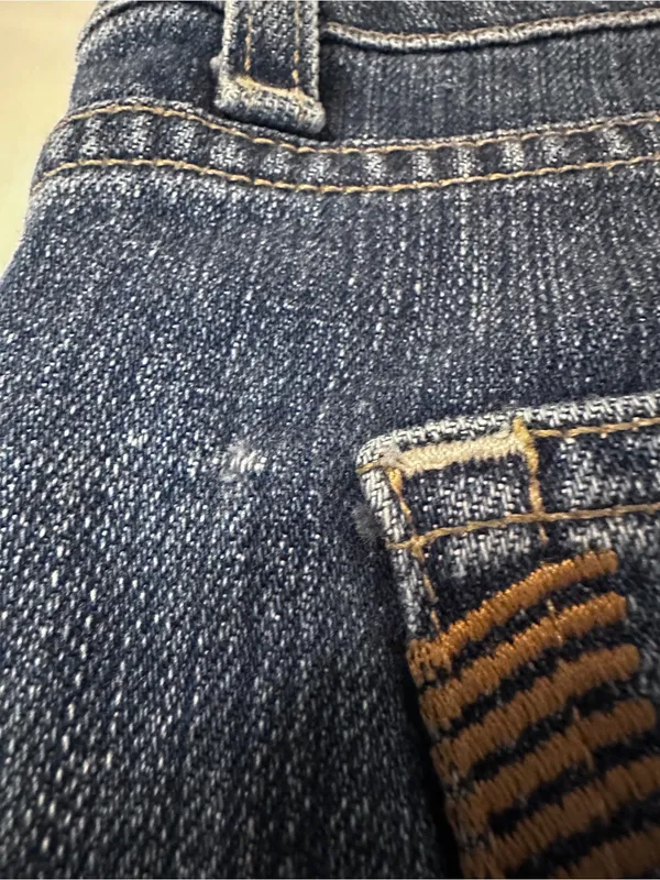 Paige Laurel Canyon Bootcut Women’s Blue Embroidered Jeans - Size 32 - Image 12