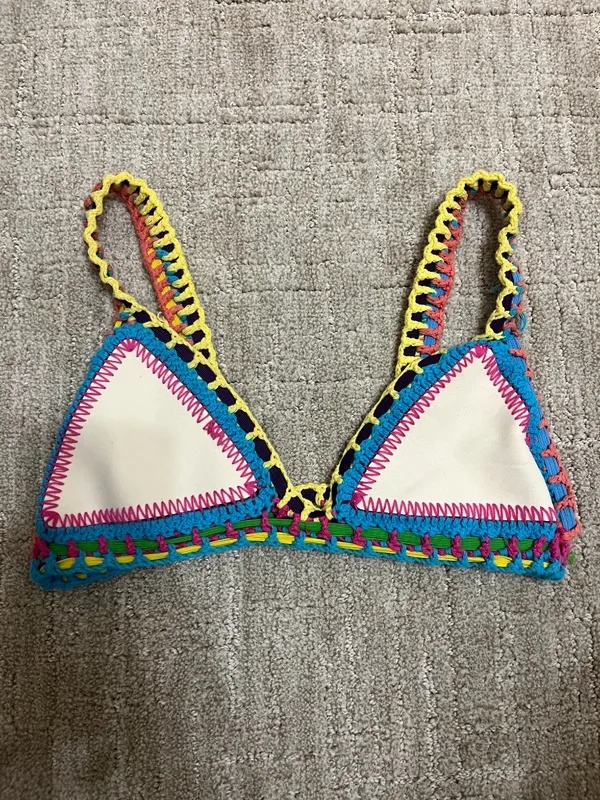 Luxsea Swimwear Crochet Bikini TOP - Image 2