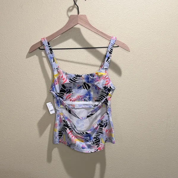 NWT Free People Size Medium Movement Never Better Long Tank - Image 7