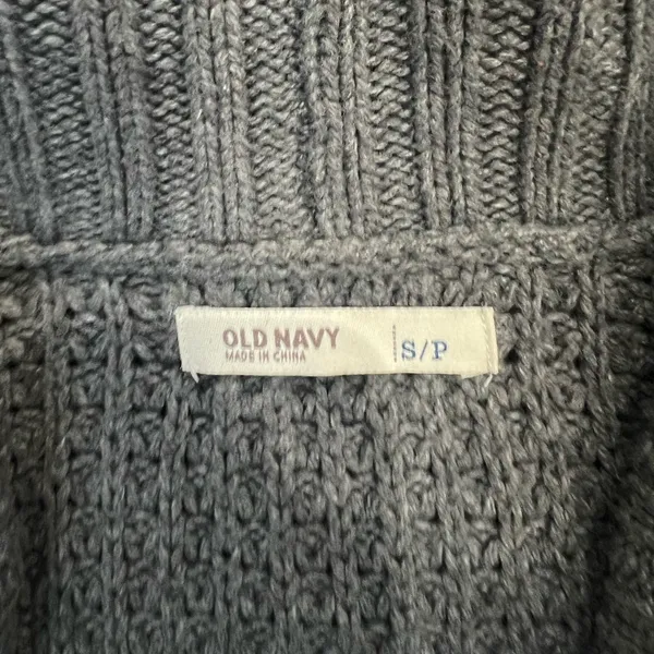Old Navy Charcoal Women's Belted Cardigan - Image 2