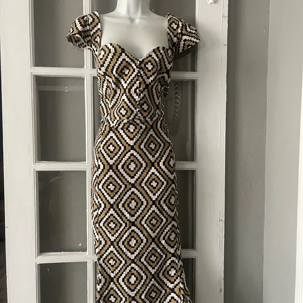 Anthropologie The Cecily Fit & Flare Sweetheart Dress‎ - Image 6
