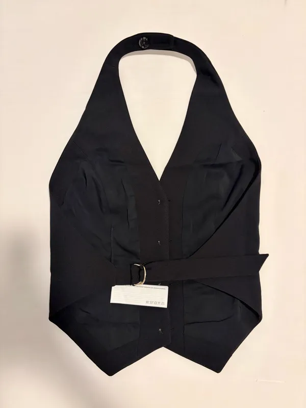 Abercrombie black halter vest - Image 3