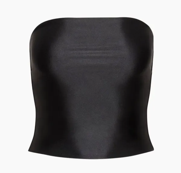Aritzia Ten - Satinette Swipe Tube Top - Image 5