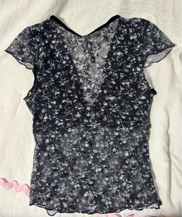 going out top Purple Size XS - Image 3