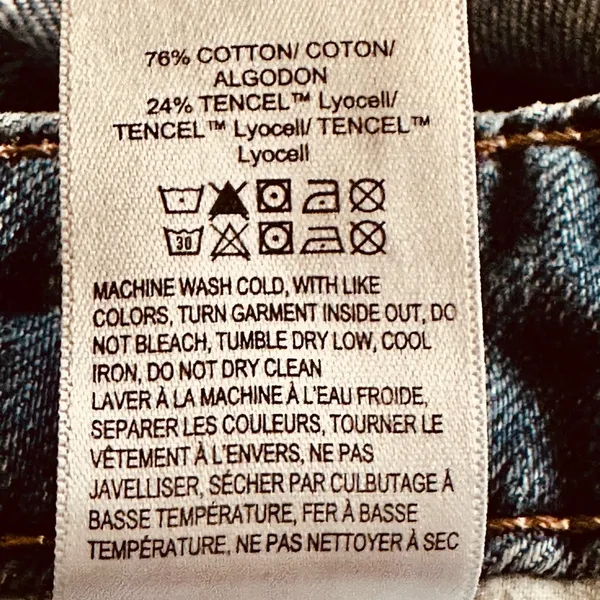 Lucky Brand Cut Off Denim Plus Size Shorts Size 14/32 - Image 14