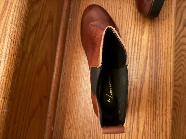Anthropologie Booties Leather - Image 3