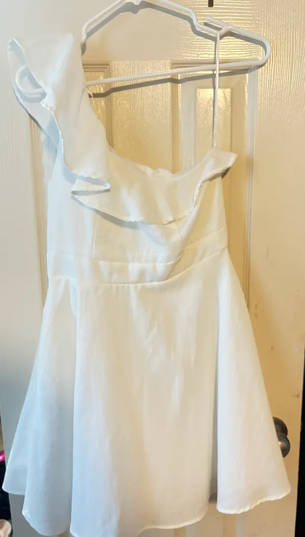 Francesca's One Shoulder Dress - Image 3