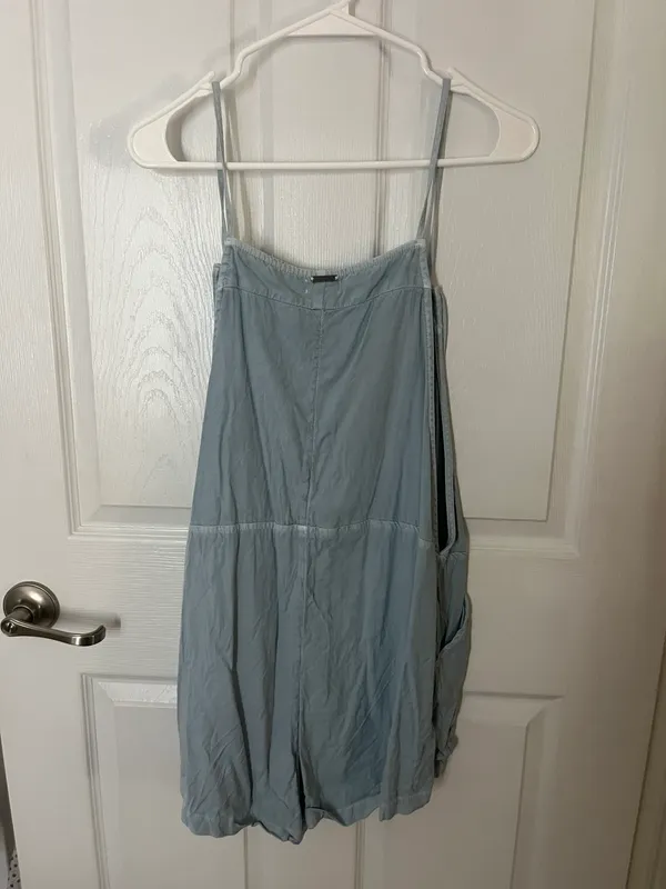 Billabong Washed Light blue  overalls - Image 2