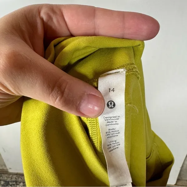 Lululemon Align Pant 25" Yellow Pear Size 14‎ - Image 7