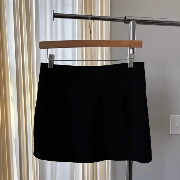Vintage 90s Charlotte Russe Y2K Mini Skirt Large Office Siren Low Rise Boho Glam - Image 16