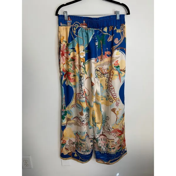 Chico's Sanibel Island Print Pants NWT size 10P - Image 7