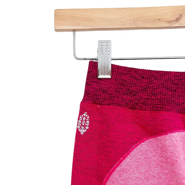 Free People Movement Pink Pop Life Leggings Sz M - Image 4