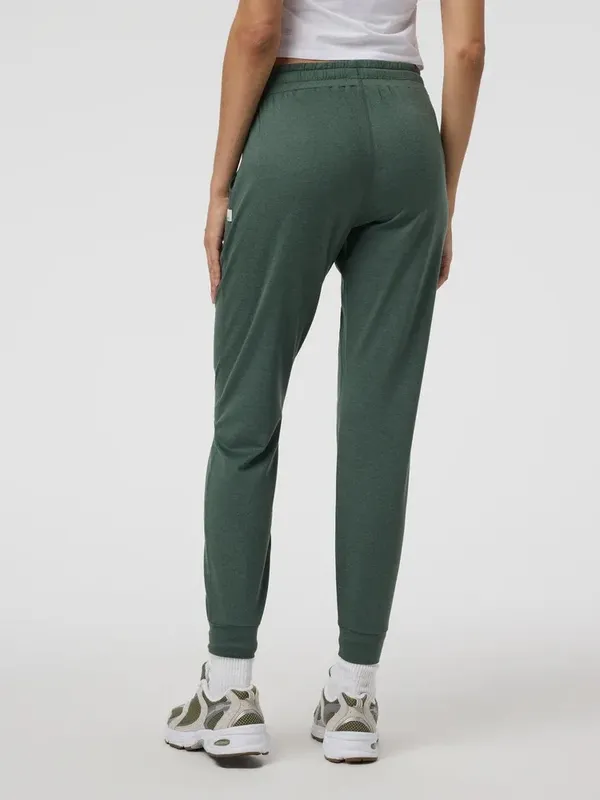 Vuori Performance Jogger Pant Green S Marsh Heather Green Athleisure - Image 4