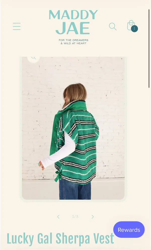 Boutique Sherpa Vest - Image 2
