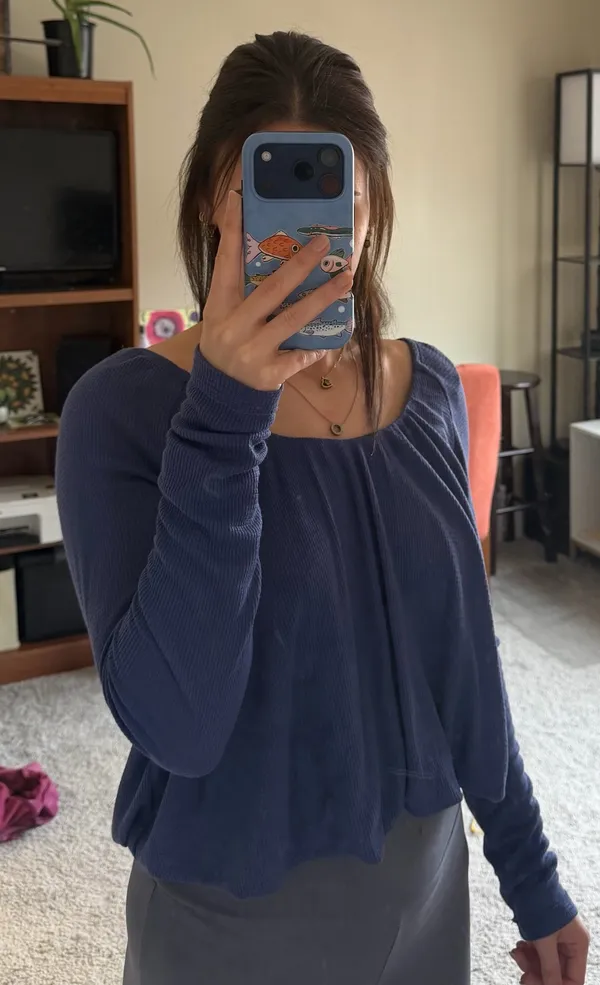 Free People Long Sleeve Top - Image 3