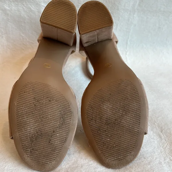 Lulu’s Faux Suede Ankle Strap High Heel Sandals - Image 8