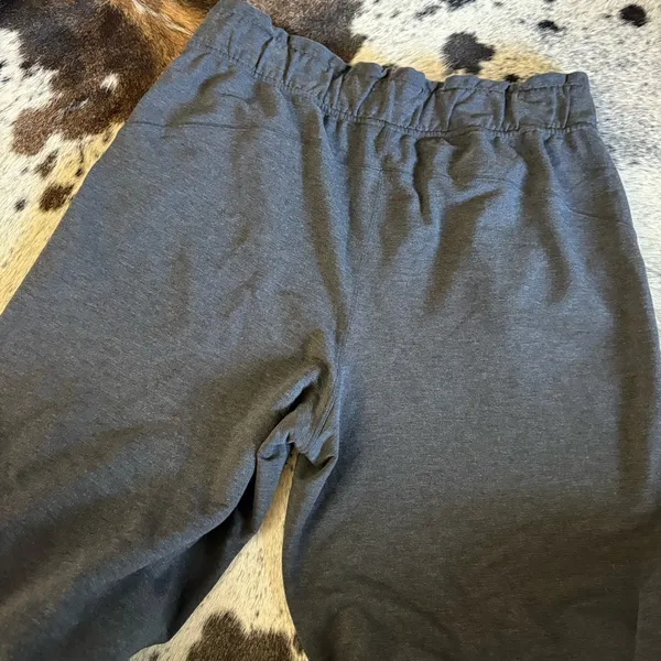 LULULEMON Lululemon Hello Sunday Crop In Heathered Mod Black Size 12 Wide‎ Leg - Image 5