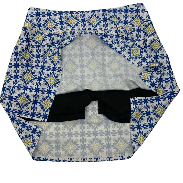 Moteepi Tennis Skirt XL Blue Pleated Athletic Preppy Retro Y2K Cute - Image 4