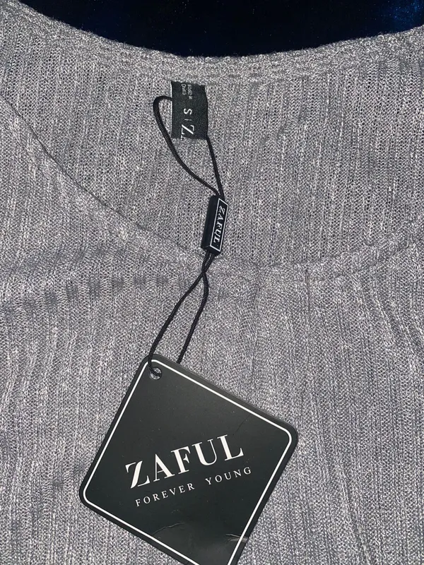 Zaful Grey 2 Piece Set - Image 4