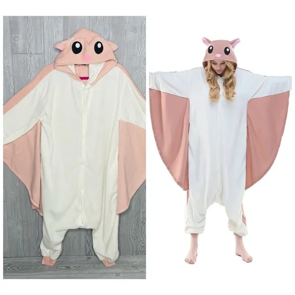 Newcosplay flying squirrel pajamas Halloween costume dress up cosplay one piece - Image 2