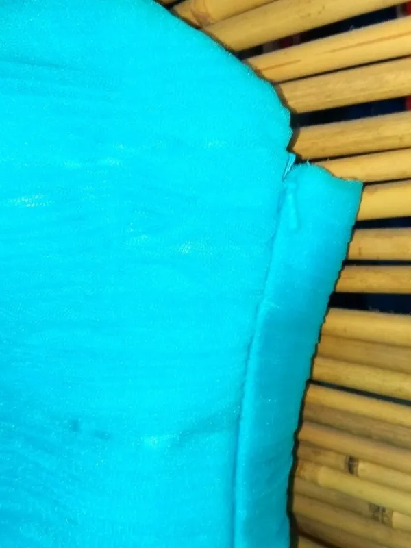 Let's Fashion XS Turquoise Blue Beaded Formal Dress - Image 5