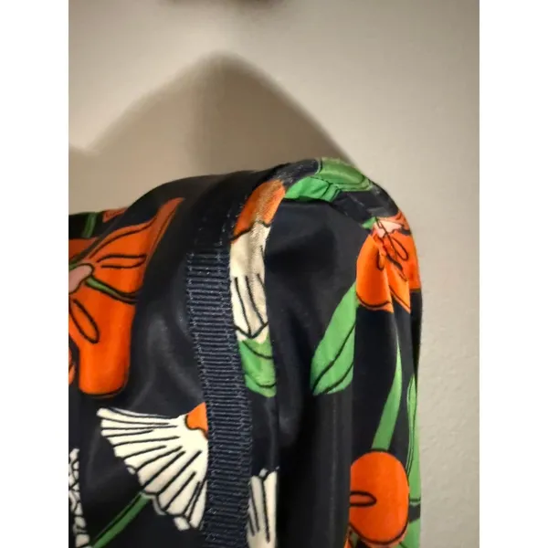 Kate Spade The Little Better Sam‎ Daisy Vines Medium Tote Rich Navy Multicolor J - Image 4