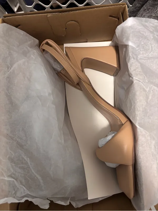 Shoe Dazzle Blush Nude Square - Image 5