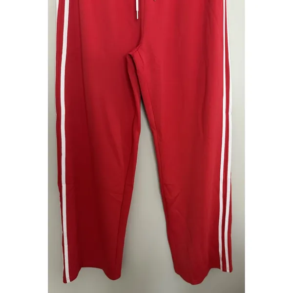 PARKE Track Pants Red Women's Size Large - Image 5
