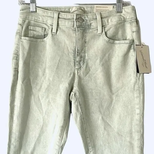 Universal Thread Womens Mint‎ Green High Rise Skinny Ankle Jeans Size 2 26R NEW - Image 5