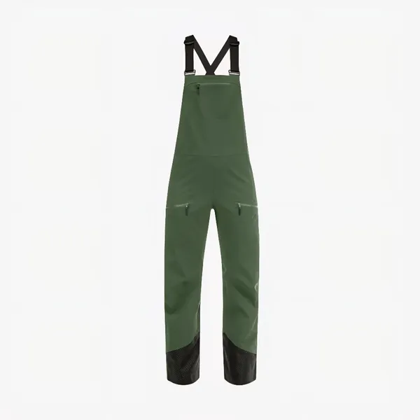 HEAD Kore Bib Pants Women Olive Green/Black Size XS‎ - Image 3
