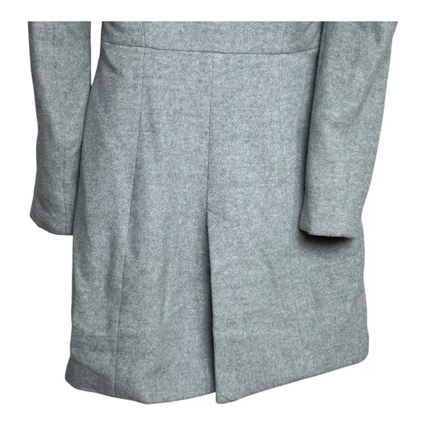 Zara Basic Women's Gray Hooded Coat Jacket Size S‎ - Image 4