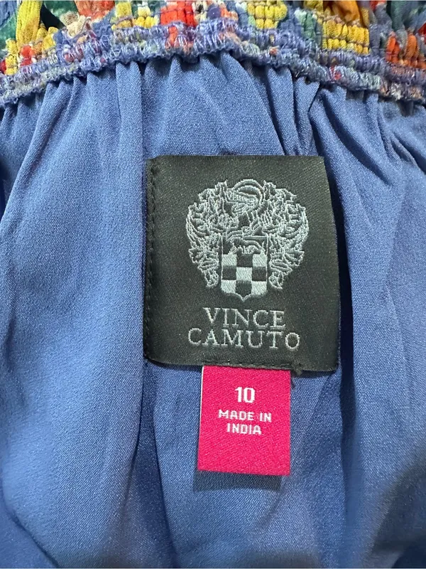 Vince Camuto Floral Puff Sleeve Mini Dress – Size 10 - Image 11