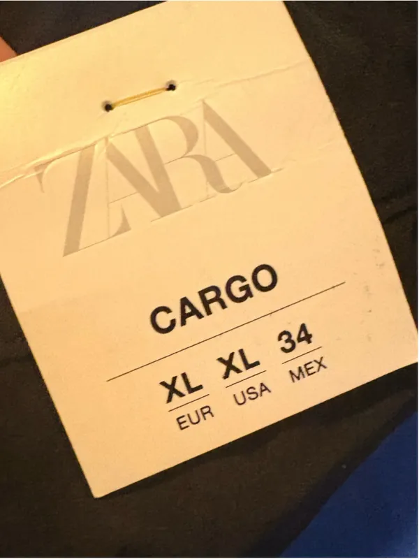 Zara DNWR Technical Cargo Pants Size XL NWT - Image 7