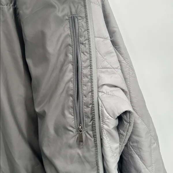 Patagonia Women's MICRO PUFF JACKET Down Puffer Feather Prima Loft Gray Size XL - Image 7