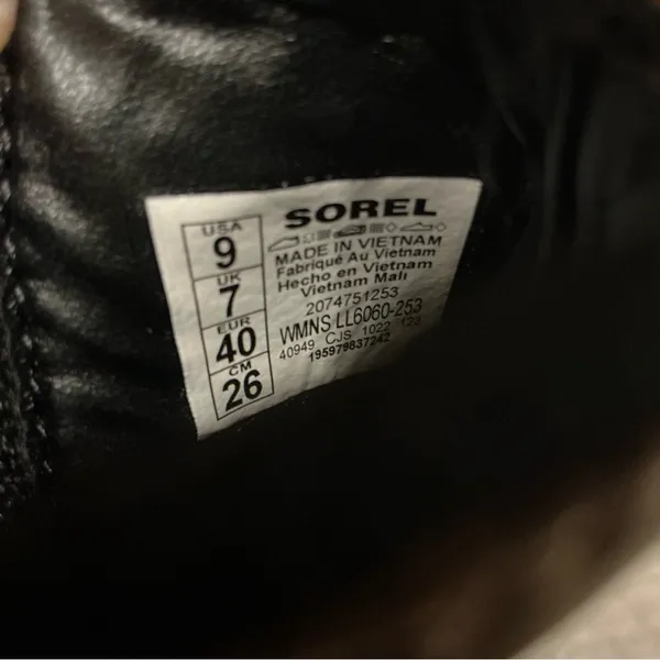 Sorel Brex chelsea boot waterproof leather tawny women’s size 9 Like New! - Image 8