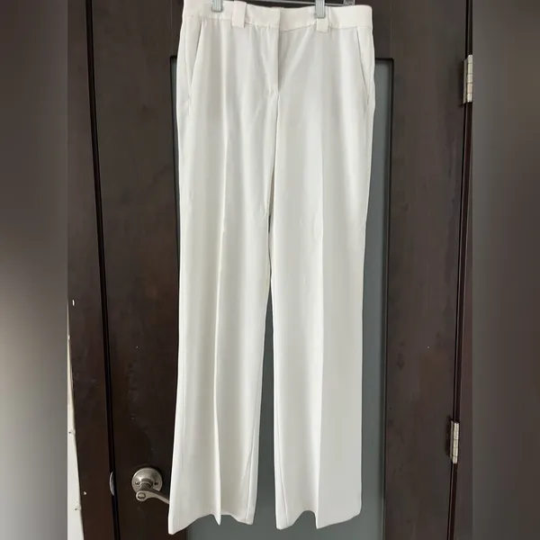 Zara Classic White Women's Trousers - Image 2