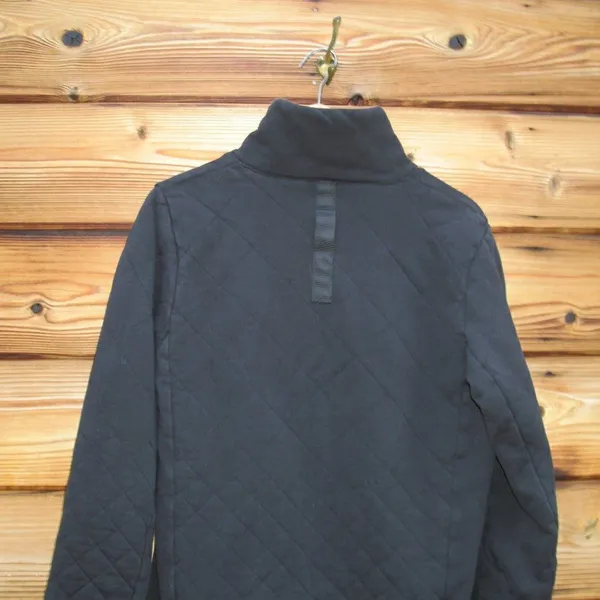 Lululemon Black Forever Warm Quilted Pullover Sweatshirt - Image 7
